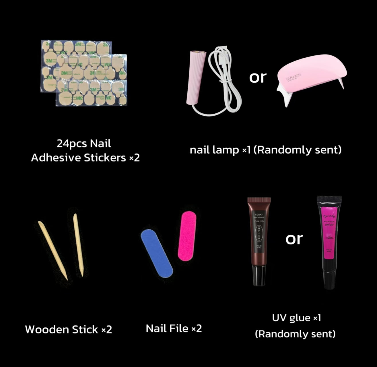 G2Finger Fantasy-Couture Fantasy Luxury Rhinestone Handmade Press-On Nail Set with Gift Box & Greeting Card, 10pcs Elegant Nail Art Kit for Manicure, Perfect for Christmas Gift and Holiday Glam£¨GJ0002£©