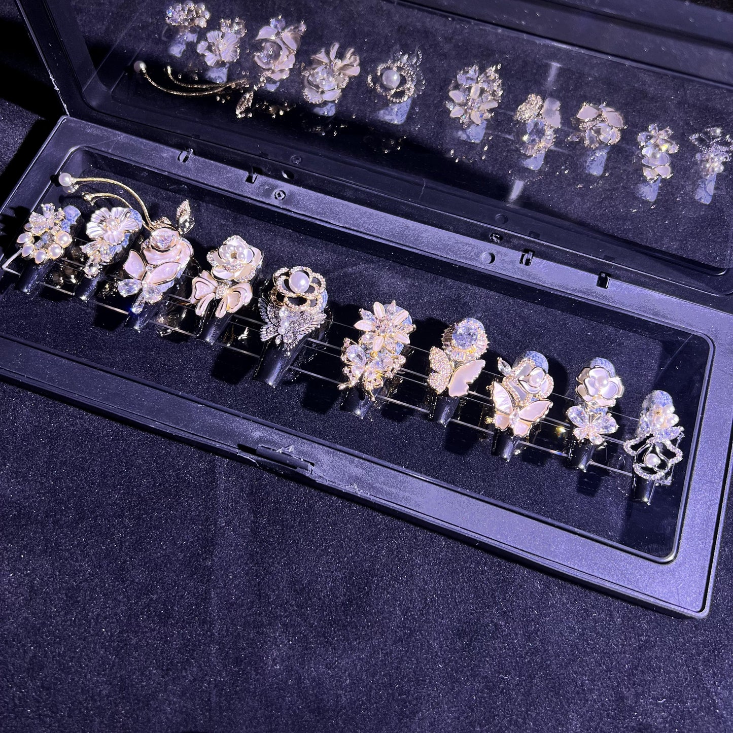 Custom-style press-on nails