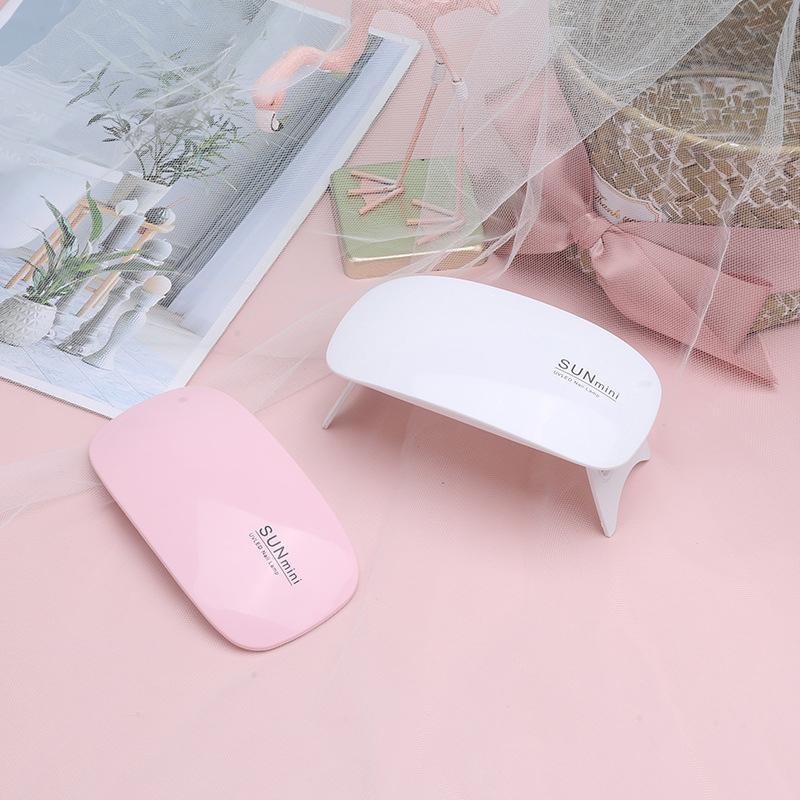 Foldable USB Rechargeable Nail Dryer, 1 Count Portable UV LED Nail Lamp, Professional Manicure Tool for Home & Beauty Salon Use