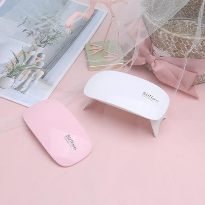 Foldable USB Rechargeable Nail Dryer, 1 Count Portable UV LED Nail Lamp, Professional Manicure Tool for Home & Beauty Salon Use