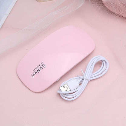 Foldable USB Rechargeable Nail Dryer, 1 Count Portable UV LED Nail Lamp, Professional Manicure Tool for Home & Beauty Salon Use
