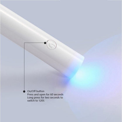 Portable Nail Dryer, USB Rechargeable Nail Dryer, Nail Art LED Light, Professional Manicure Tool for Home & Salon Use, Nail Supplies, Boyfriend Gift, Christmas Gift