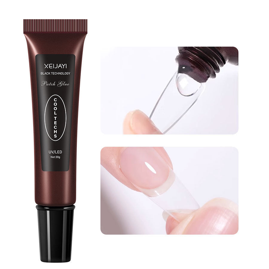 Tubular Quick Dry Nail Glue Drip & Clog Proof Nail Glue beauty secrets nail glue Solid Adhesive NailsGelfor Acrylic Nails or Press OnNails,Decor Model Gel,Decor GlueGel, For Professional NailArtist andPress On Lover Alcohol Free