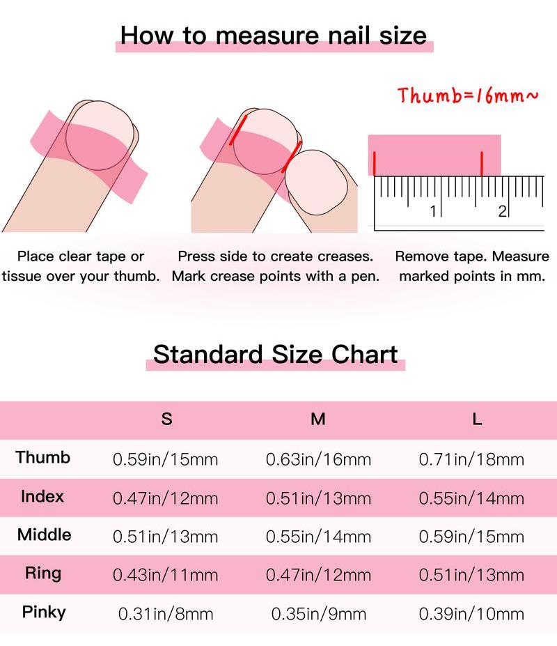 Metallic Fantasy_ Press On Nail Care & Nail Art Nails, 10pcs Manicure Set Nail Art, Halloween Gift（JS6603）
